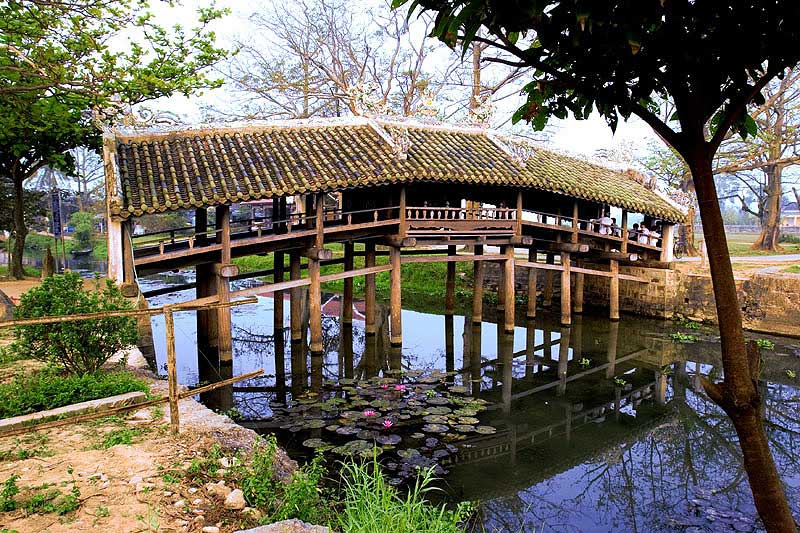 Thanh Toan Tile-roofed Bridge in Hue