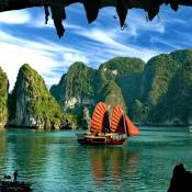Halong Bay and Grotto System and Island