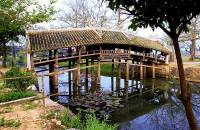 Thanh Toan Tile-roofed Bridge in Hue