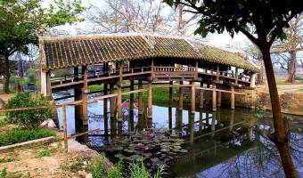 Thanh Toan Tile-roofed Bridge in Hue